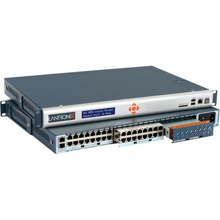 Lantronix SKU, ADVANCED CONSOLE MANAGER, DUAL AC POWER SUPPLY, SLC8000 USB 32-PORT, DUAL GIGE SLC81322201S