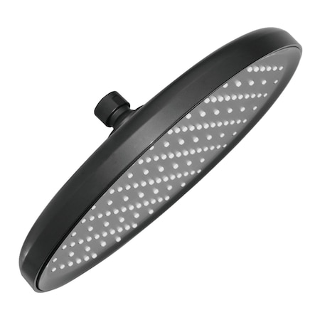 Kingston Brass 10" Round Rainfall Shower Head, Matte Black KX140P0