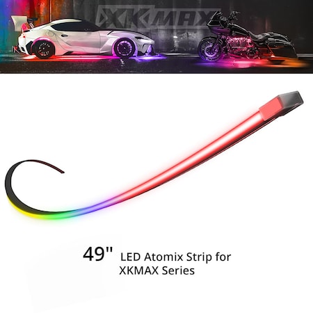 Xk Glow Atomix Flex Body Gap 49in L MX-BG-49-L