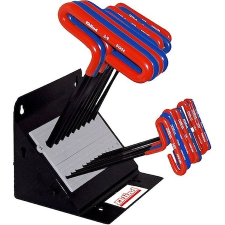 Eklind Hex Key Set, 18 Pieces, 10 ½" L 50918