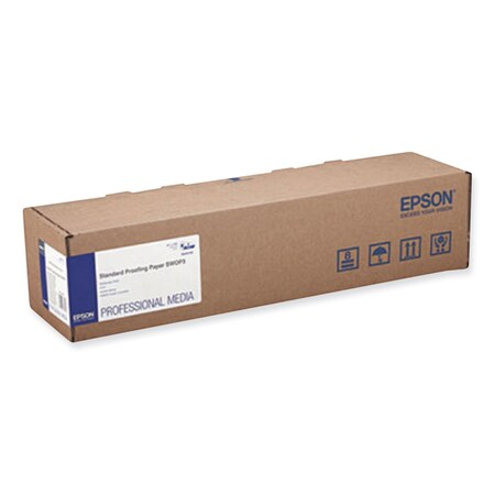 Epson Standard Proofing Paper II Roll, 9 mil, 44in x 100 ft, Semi-Matte White S450305