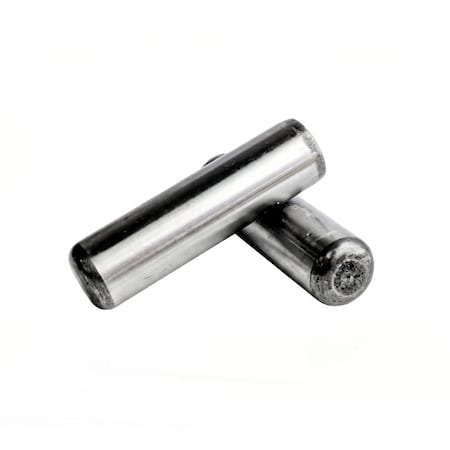 Zdb Industrial 1/4in x 1in Dowel Pin, Oversized, Bright 10003719