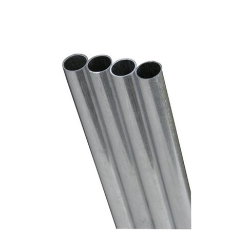 K&S Precision Metals 83032 0.31 x .035 x 12 in. Round Aluminum Tube 5267075