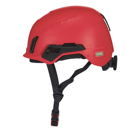 Msa Safety Safety Helmet, ABS, 4 Point Ratchet, Type 2, Class E 10242811
