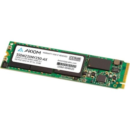 Axiom Axiom 250GB C2110n Series PCIe Gen3x4 NVMe M.2 TLC SSD SSDM23XNV250-AX