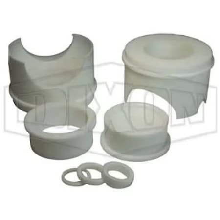 Dixon Multi-Port Sanitary Ball Valve Repair Kit, Stainless Steel BV-3SGRK400