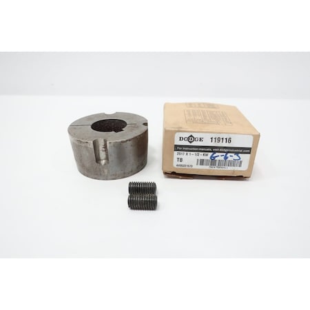 Dodge Industrial TAPER BUSHING 119116 2517 X 1-1/2-KW