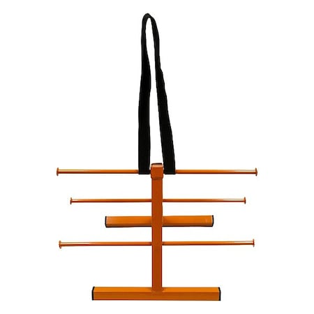 Etcon Shelving and Storage Racks, Steel, Orange WC838