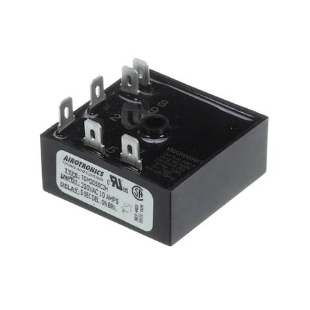 Saniserv Timer, 2 Second Delay, 230 Volt, 10 Amp 70529