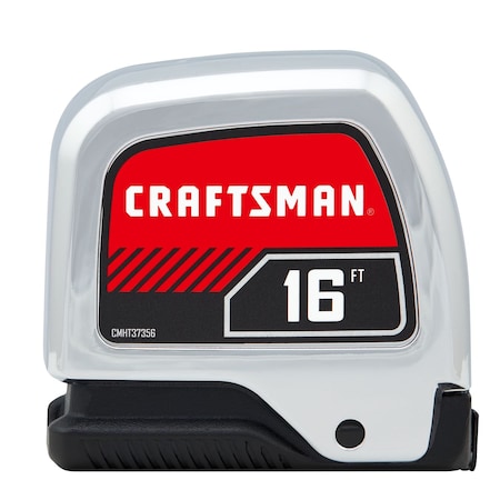 Craftsman Chromelock 16-ft Auto Lock Tape Measure CMHT37356S