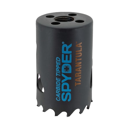Spyder RCE Hole Saw, Tarantula, Metal Cutting Carbide, 1-3/4'' 600903CF