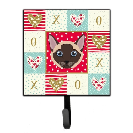 Carolines Treasures 4.25 x 1 x 7 in. Tonkinese Cat Love Leash or Key Holder CK5173SH4