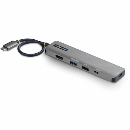 Startech.Com TRANSFORM ONE USB-C PORT INTO 4K 60HZ HDMI, 140W USB-C PD PASSTHROUGH, USB-C, AN 164B-USBC-MULTIPORT