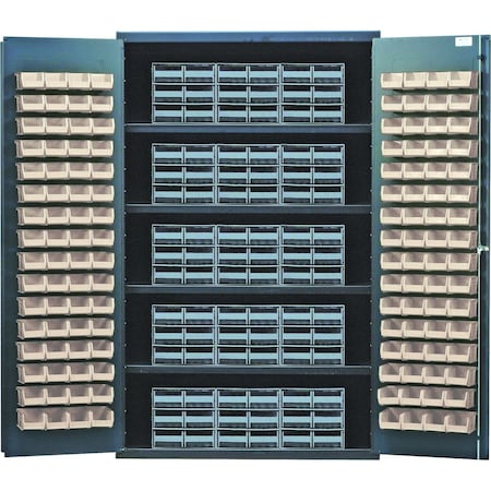 Quantum Storage Systems BEIGE SPECIALTY CABINET W/15 QICS & 128 BINS QSC-BG-QIC64IV