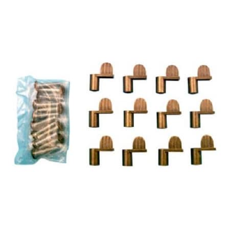 Slide-Co Make-2-Fit Window Screen Clip With Screw, Alloy, Bronze PL 7900