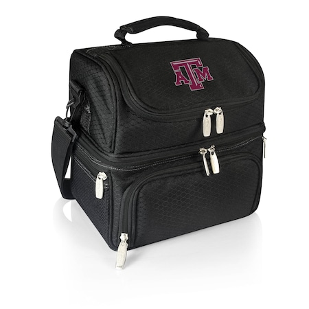 Picnic Time Family Of Brands NCAA Texas A&M Aggies Pranzo Lunch Bag - Insulated Lunch Box with Picnic Set 512-80-175-564-0