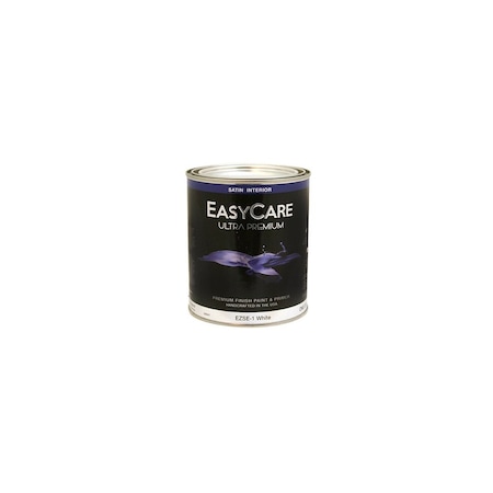 True Value Ultra Premium Interior Latex Paint & Primer, Off White Flat, 1-Qt. EZSE1-QT