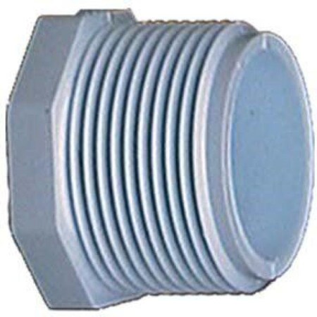 Charlotte Pipe And Foundry PVC 021130800HA MIP PLUG 3/4IN PVC PVC 02113 0800HA