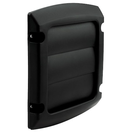Dundas Jafine ProVent Louvered Exhaust Cap, 4 in Duct, Black LC4BLKXZW