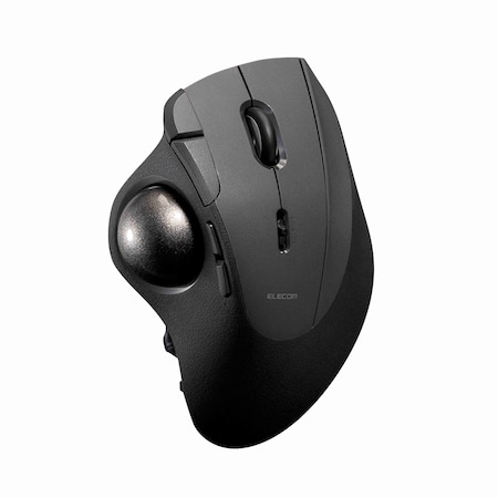 Elecom IST PRO Trackball Mouse, 3 Way Connectivity, 12,000 DPI Sensor10 Custom Buttons, Silent Click M-IPT10MRSABK