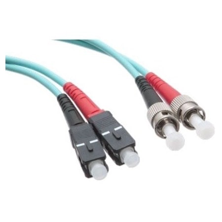 Axiom Sc/St 10G Multimode Duplex Om3 50/125 Fiber Optic Cable 8M SCST10GA-8M-AX