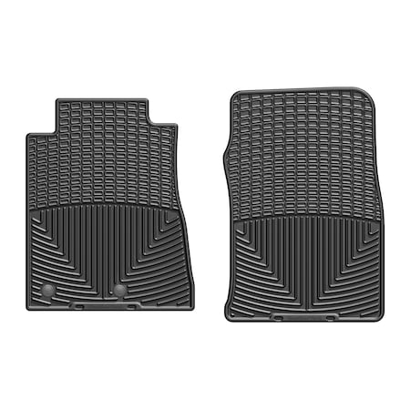 Weathertech Black, Front All Weather Floor Mats WTFB366000