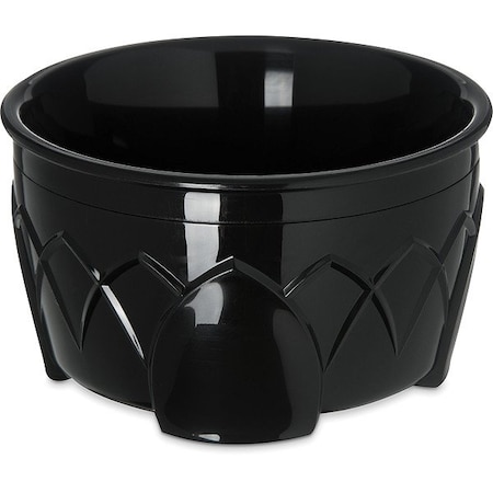 Dinex Insulated Bowl, 9 oz., Urethane Foam Onyx PK48 DX530003