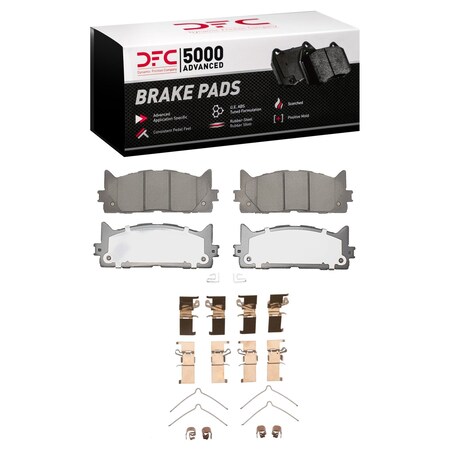 Dfc 5000 Advanced Disc Brake Pad Set,  1551-1293-01