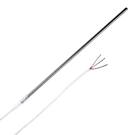 Omega Hi-Acc RTD Probe, 40 in, 3-Wire, PFA PR-10E-3-100-1/4-6