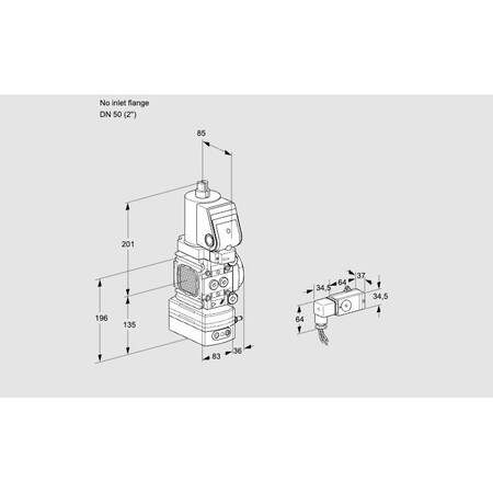 Honeywell Kromschroder VAD3T-/50N/NQSR-25A KS88011143