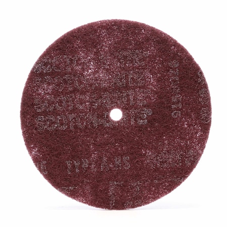 Scotch-Brite High Strength Disc, 6 in x 1 in, A VFN, 7/8 in Slit w/Keyway, 100PK 7100191319