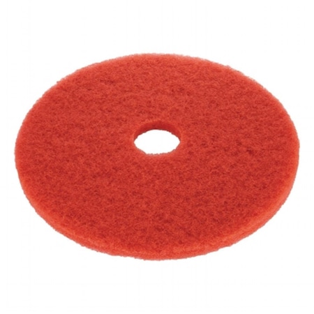 Pinpoint 19 in. Floor Buffing Pad; Red PI2968281