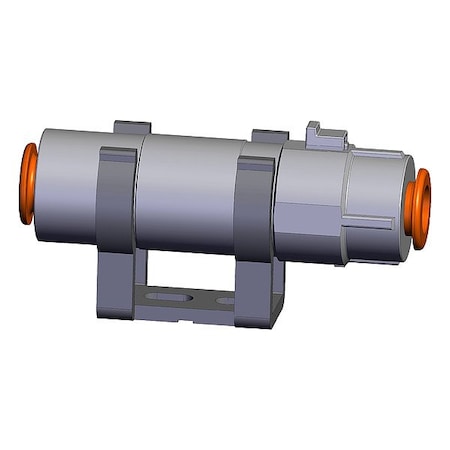 Smc In-Line Air Filter, Push-to-Connect ZFC7F-B
