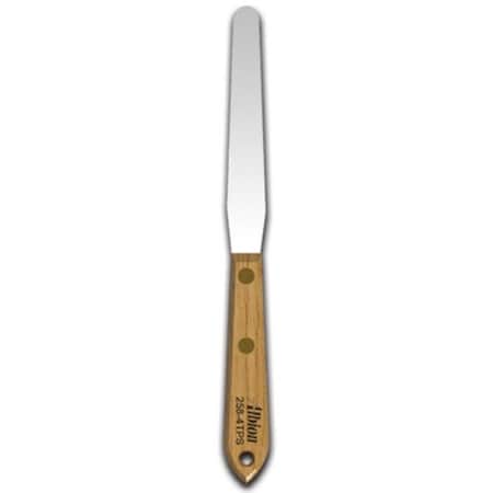 Albion Classic Spatula: 7/16" Wide Tapered x 4" Long Blade 258-4TPS