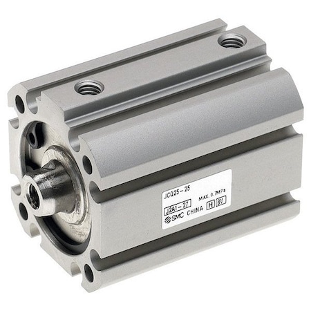 Smc Compact Cyl, Dbl Acting, Sgl Rod JCQ25-25