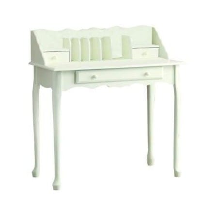 Monarch Specialties Computer Desk, Home Office, Laptop, Storage Drawers, 36"L, Work, Wood, White, Traditional I 3103