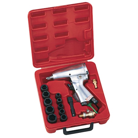 Genius Tools 16PC 3/8in Dr. SAE Impact Wrench Set, 160ft-Ib/217 Nm TF-316S1