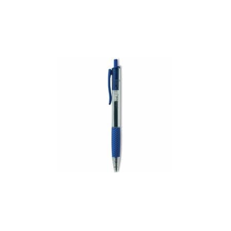Universal One Retractable Gel Pen, Medium 0.7 mm, Blue 12PK UNV39913