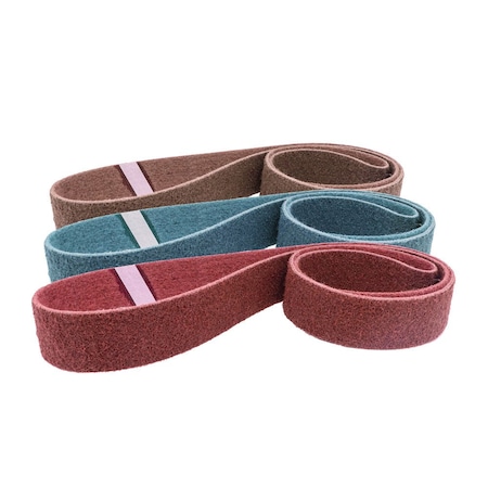 Combat Abrasives 3in x 132in Surface Conditioning Belts, Non-Woven, 4PK (Coarse) B3X132CRSSURFCOND-4PK