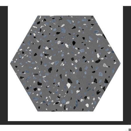 Andova Tiles SAMPLE-Kallisto 8-in. x 9-in. Hexagon Terrazzo Matte Porcelain Wall & Floor Tile SAM-ANDKALL1242