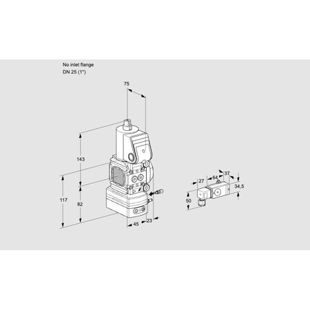Honeywell Kromschroder VAG1-/25R/NWAE KS88018908