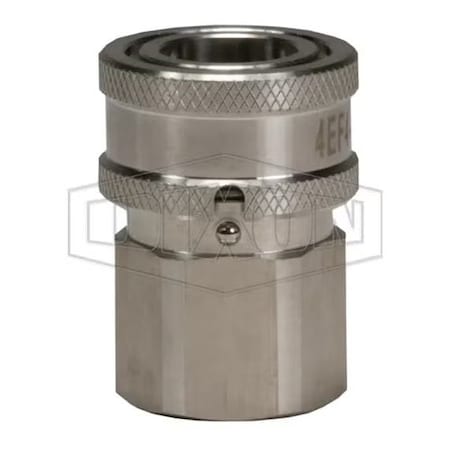 Dixon 3/4 STRAIGHT-THRU COUP, 3/4 F-NPTF 303SS,  6EF6-S-LS