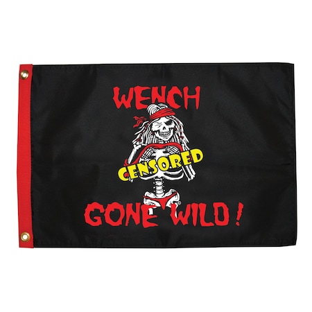Taylor Made PIRATE WENCH WILD 12X18 NYLON FLAG 1612
