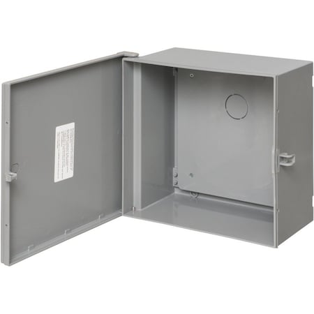 Arlington 12in x 6in x 12in, NEMA 3R, Gray, UV-Rated Plastic, Heavy Duty, Enclosure Box with Back EB12126BP