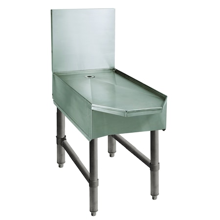 Advance Tabco Underbar Basics Frozen Drink Machine Stand 18 in.W x 28-3/20 in.D x 33 in.H beveled front SCFD-18