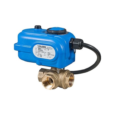 Bonomi Electrically Three-Way Ball Valve 8E865LF-002-1/2