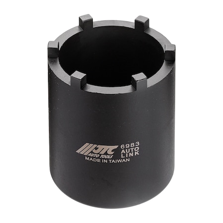 Jtc Auto Tools Rear axle nut socket 1/2in Dr. x 68 mm / 6 PT for Benz Sprinter, remove or install the grooved cut 6983