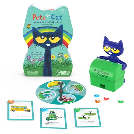 Educational Insights Pete the Cat Groovy Friendship Game 2465