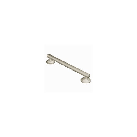 Moen Grab Bar 16" L ADA Compliant Brushed Stainless Steel Brushed LR8716D1GBN