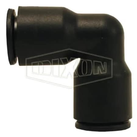 Dixon Legris by Push-In Union Elbow, 10 mm Nominal, Tube, 290 psi Pressure, Nylon, Domestic 31021000